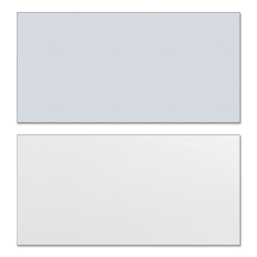 Reversible Laminate Table Top, Rectangular, 59.38w X 23.63d, White/Gray