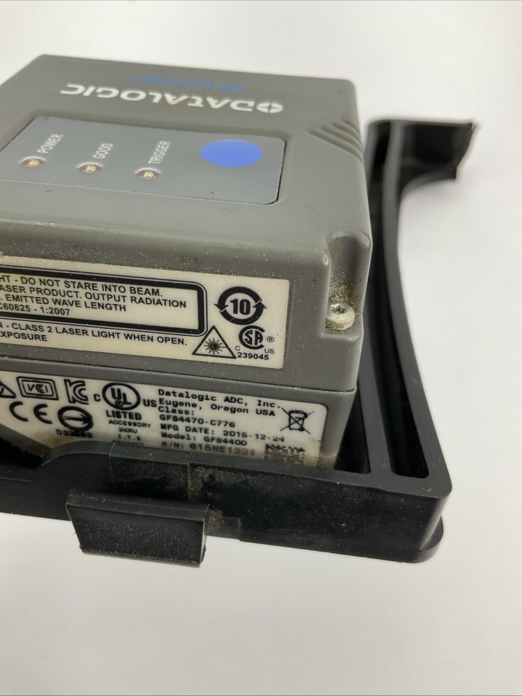 Datalogic Gryphon GFS4400 2D Fixed Barcode Reader Laser Black Ref00367
