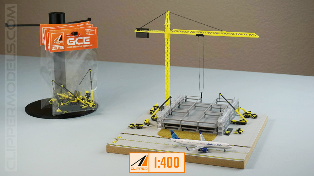 1:400 - AIRPORT Set - Ground Construction Equipment (GCE) set | GSE