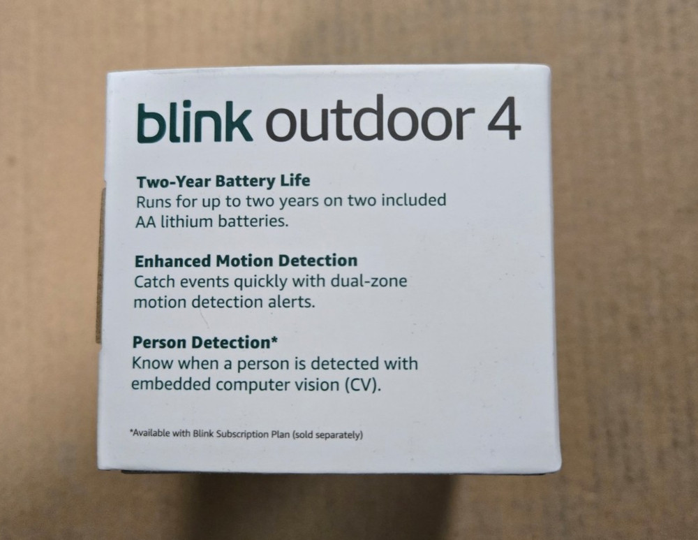 Blink Outdoor 4 Wireless Camera Security System with Sync Module New in Box