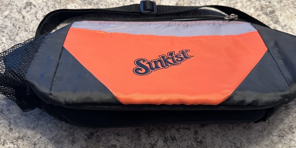 Sunkist Soft Shell Soda Cooler Lunch Bag Pack