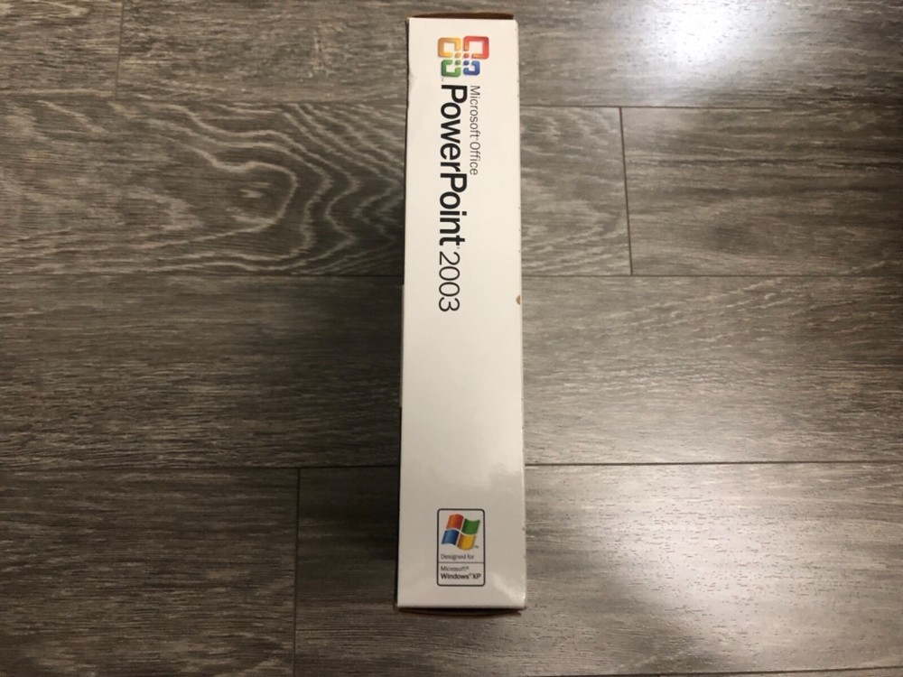 Microsoft PowerPoint 2003 Boxed Factory Sealed
