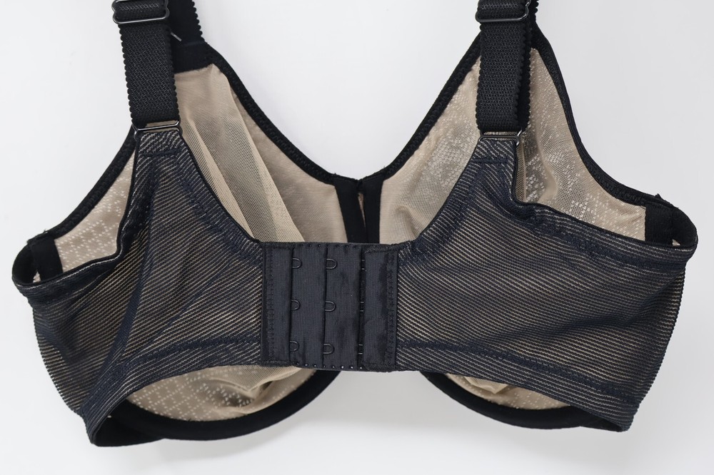 Wacoal Visual Effects Minimizer Bra 857210 30G Black NEW w/ Tags
