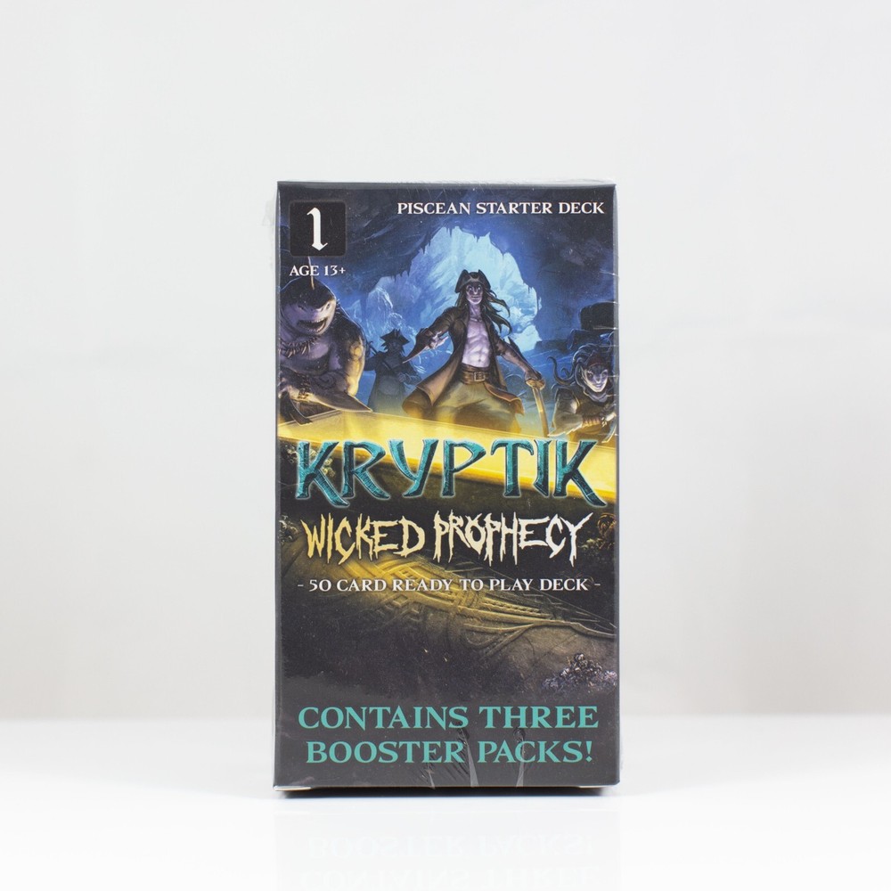 Kryptik TCG - Wicked Prophecy Wave 1 Starter Deck - Piscean