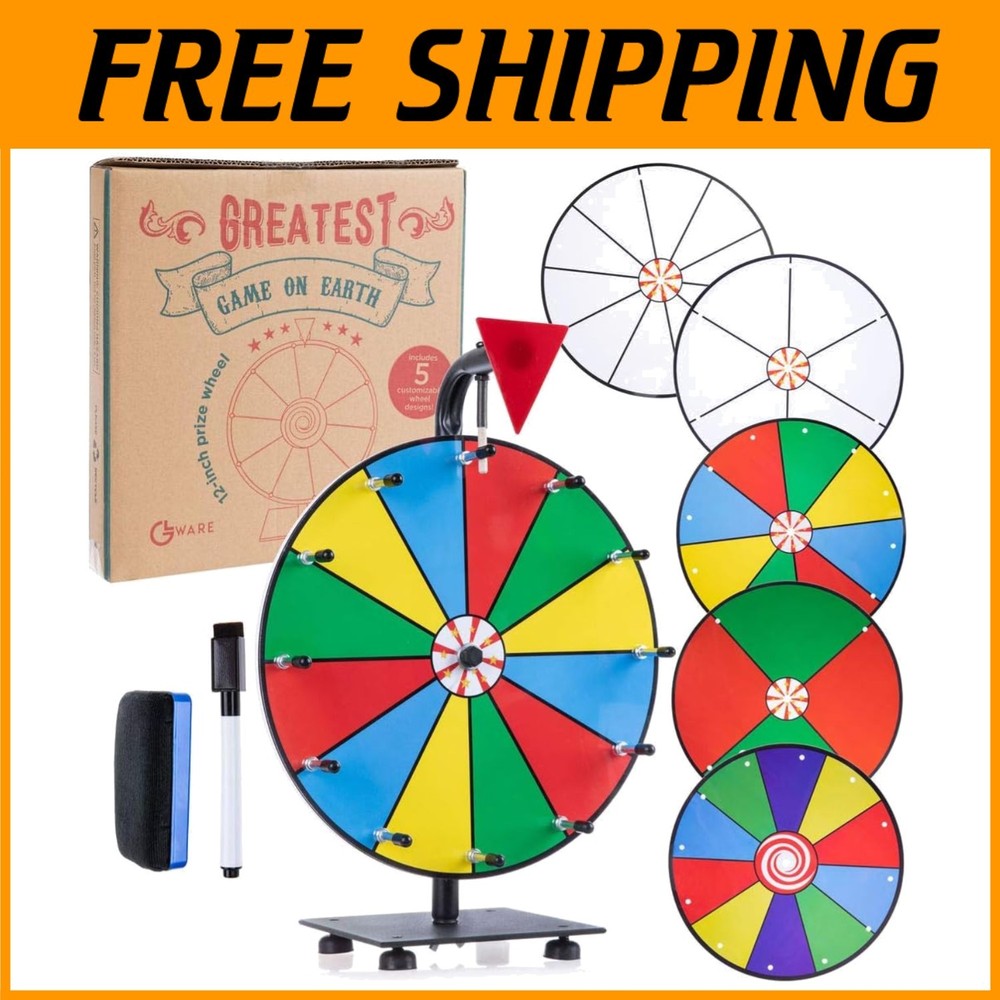 Versatile 5 Face Spin Wheel for Prizes