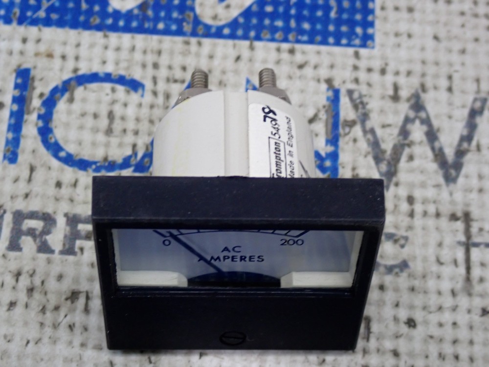 Crompton 54978 5 Amp Volt Meter New