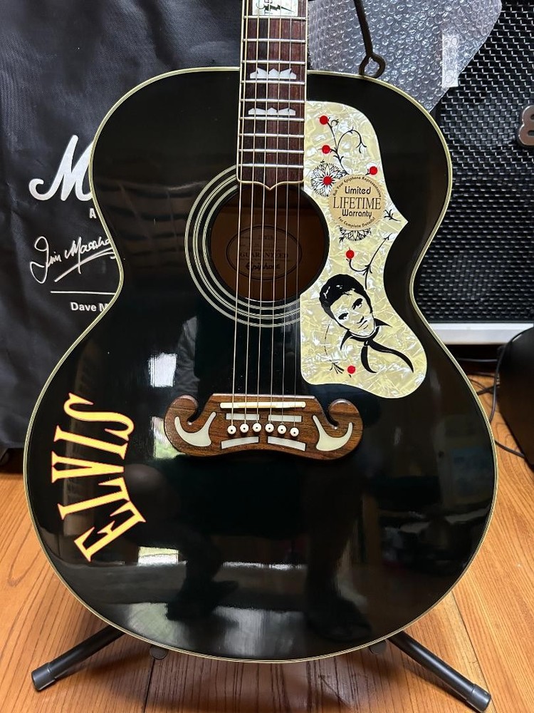 Epiphone ELVIS guitar HC Safe Packing!