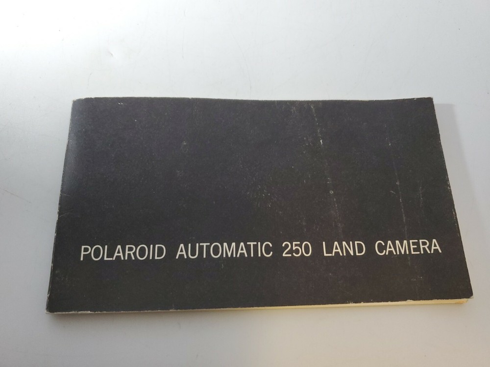 Vintage Land Camera Model 250-Flash-Leather Case