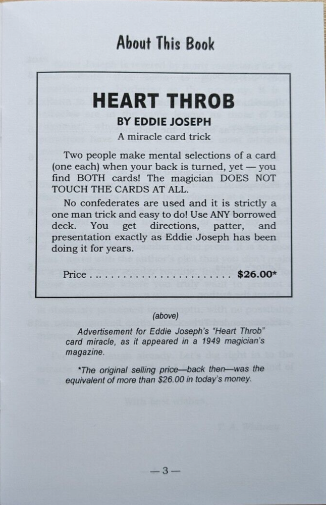 Heart Throb by Eddie Joseph