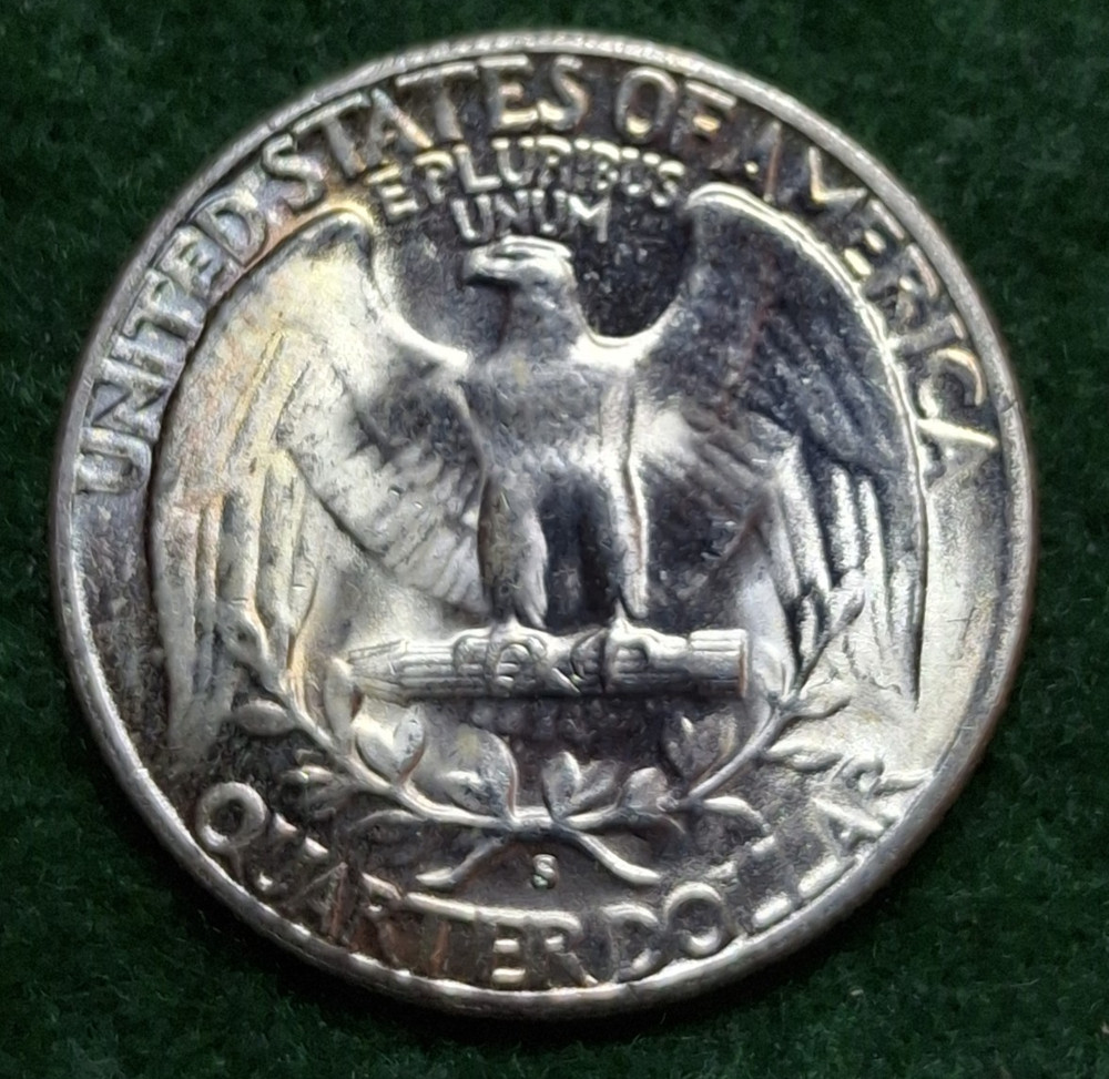 1952 S Washington Quarter