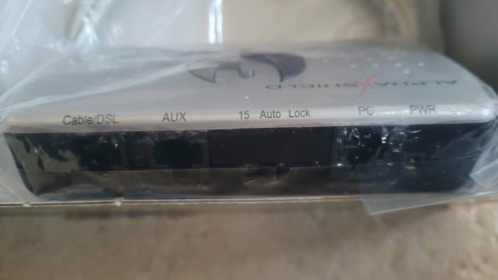 AlphaShield Personal Network Auto Disconnect Firewall Security NEW/Opened Box