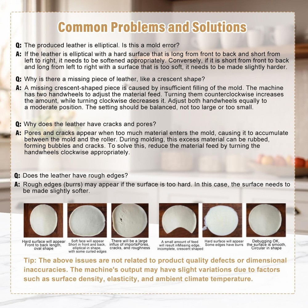 Electric Dumpling Wrapper Maker Kitchen Round Shaped Dumpling Skin Machine 110V