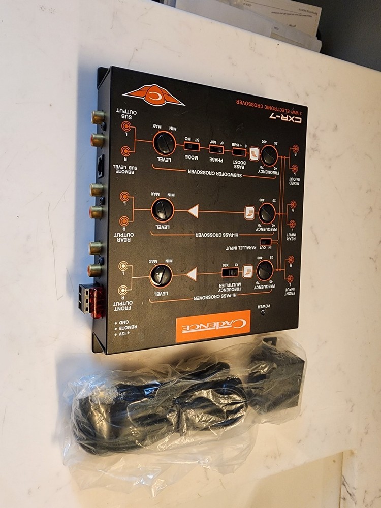Cadence CXR-7 three way crossover unit