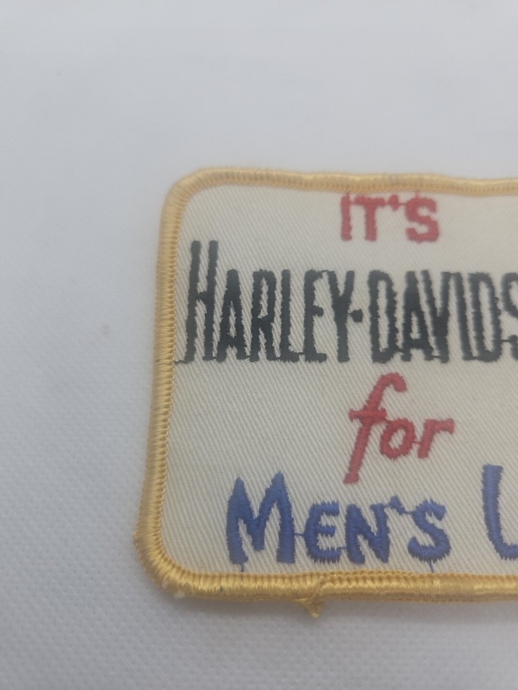 “HD For Men’s Lib” Harley-Davidson Patch / Emblem