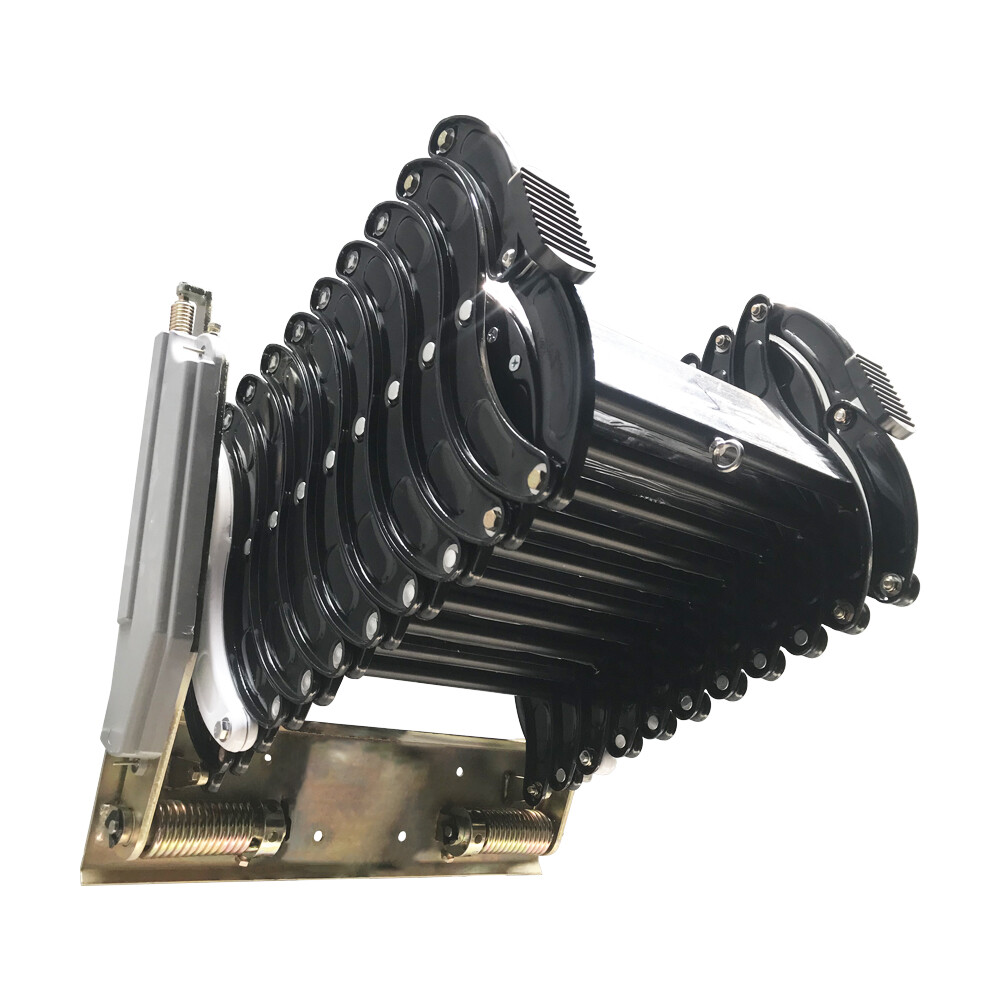 Wall Mounted atti Telescopic10/12Steps Home loft Ladder Pull Down Folding Stairs