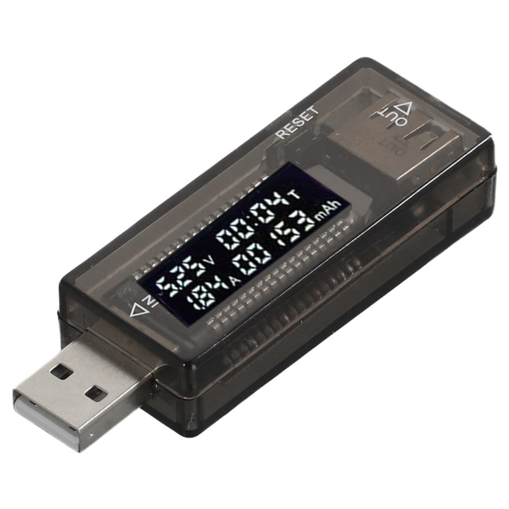 Durable USB Detector LCD LCD Display Power Capacity Tester Multimeter