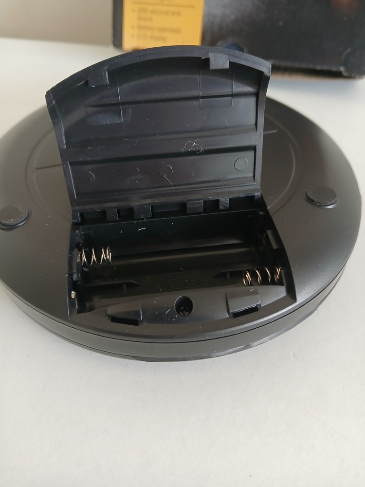 PERSONAL CD PLAYER BUSH MODEL PCD-220C ANTI SHOCK BLACK