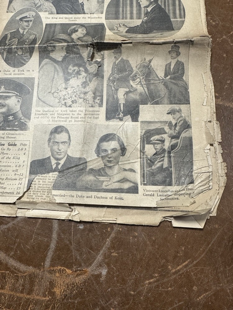 Daily Mail Silver Jubilee Supplement May 6th 1935