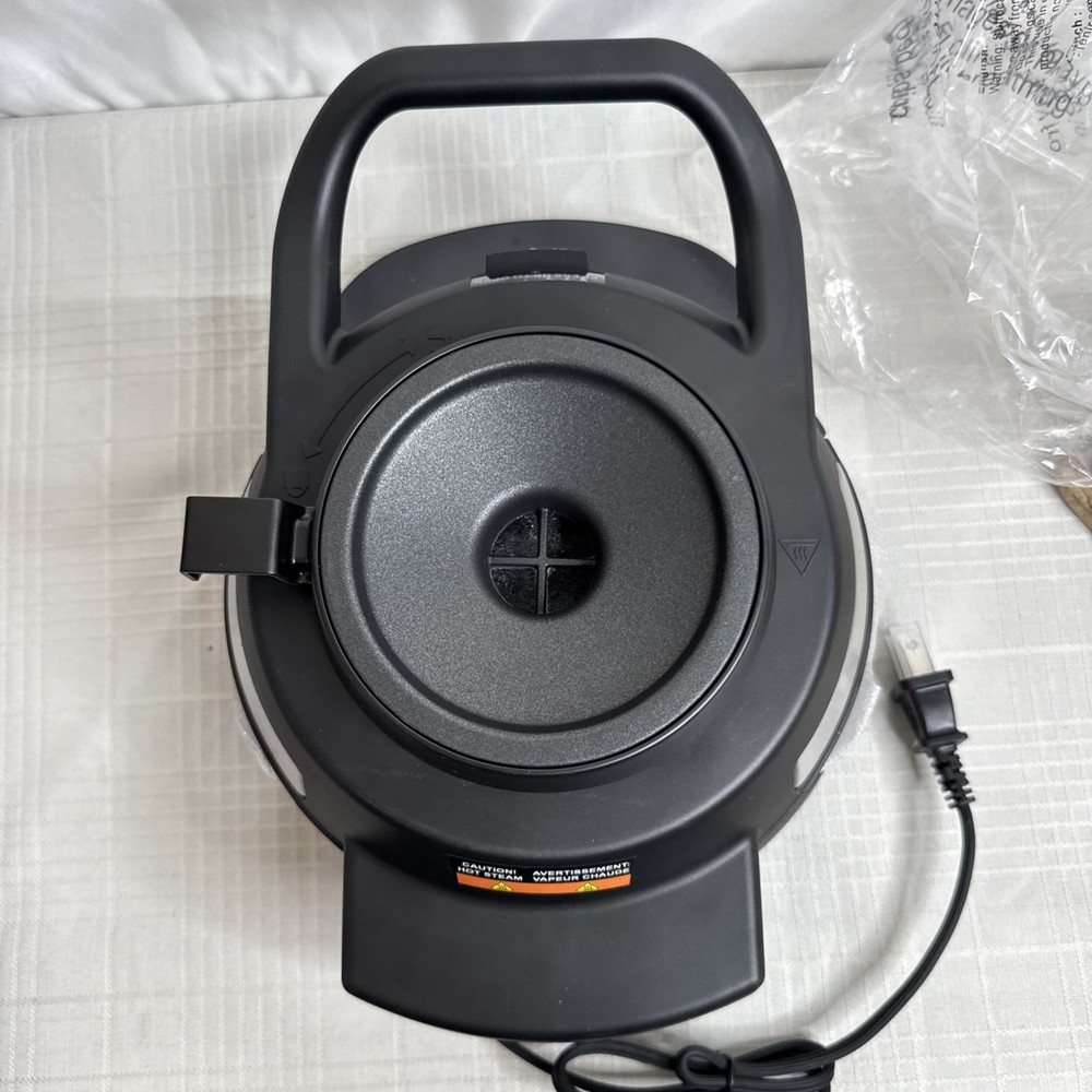 Chefman Digital Volcano Waffle Maker with Programmable Crunch Factor NEW IN BOX