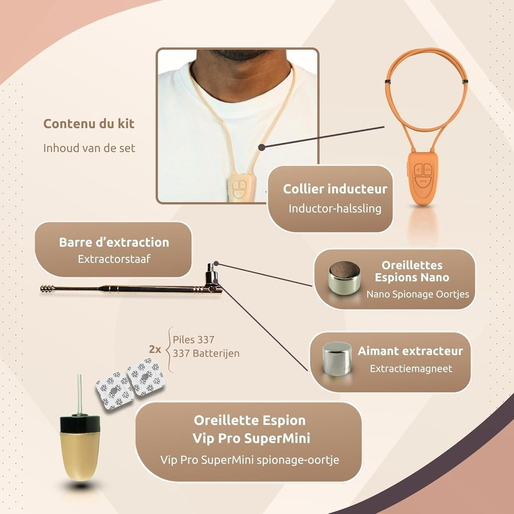 NEW Invisible Wireless Bluetooth Small Mini Nano Tiny Spy Bug Cheat Exam