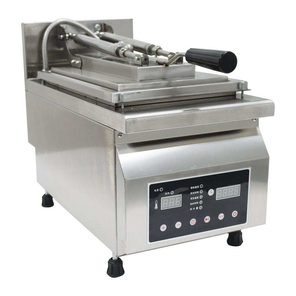 Fried Steam Dumpling Maker Fryer Machine 220V Automatic Fried Dumpling Machine