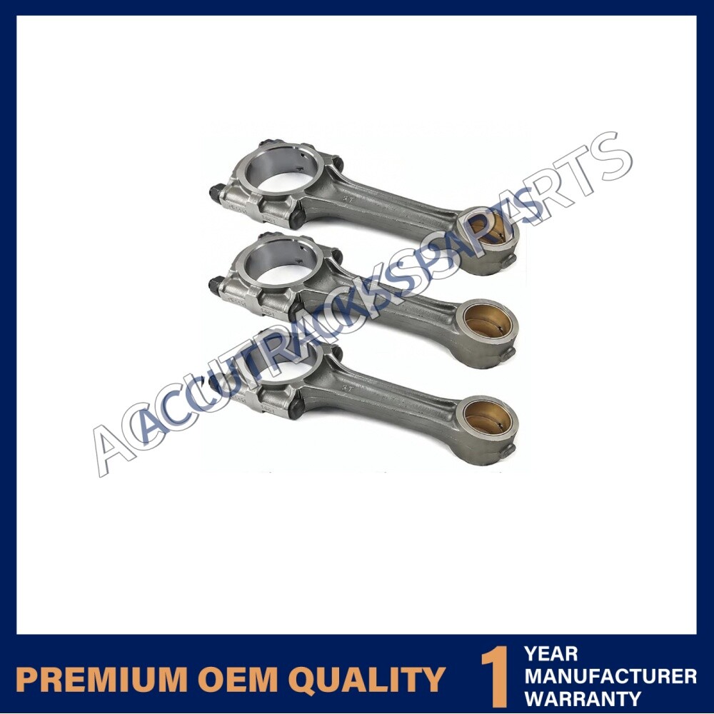 3PCS Connecting Rod for Kubota D1005 Engine