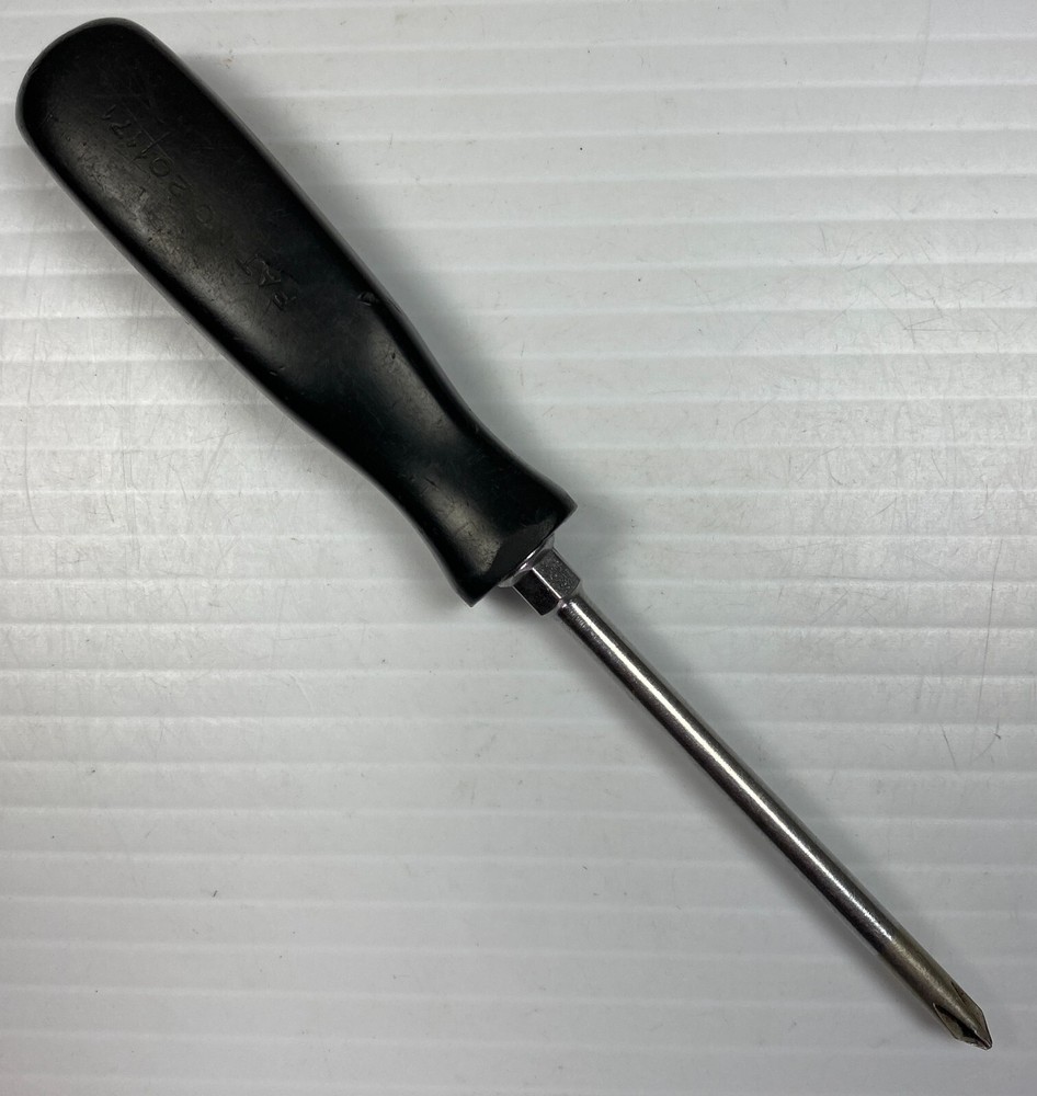 Snap-On Tools SSDP31 Black Hard Handle #1 Phillips Head Screwdriver USA Tool