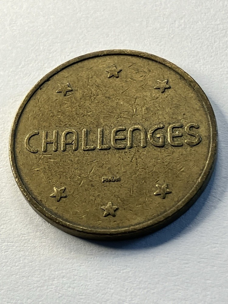 Vintage Challenges Arcade Token #tn1