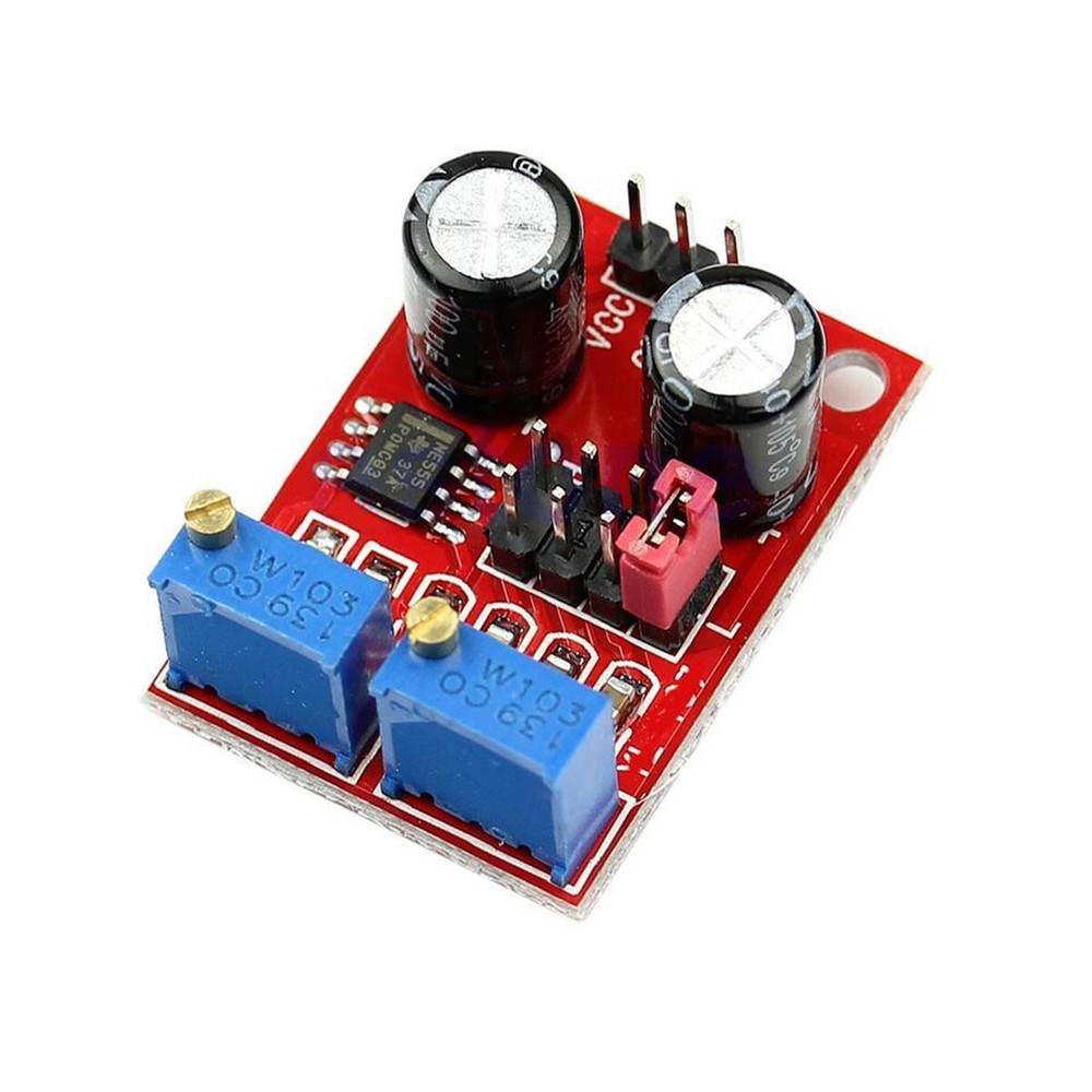NE555 Duty Cycle Frequency Adjustable Square Wave Signal Generator Board Module