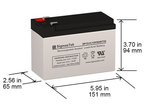 APC BACK-UPS ES BE750G UPS Battery (Replacement)