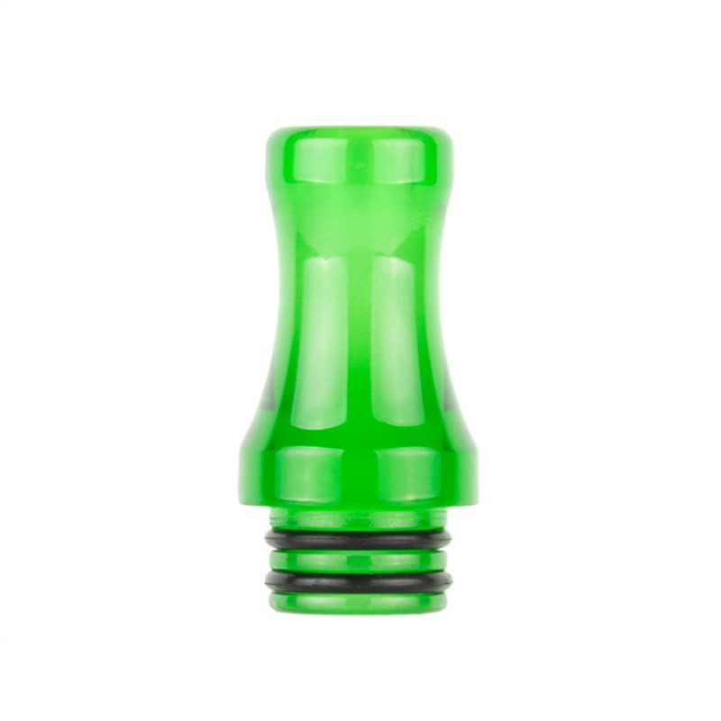 Long 510 Resin Drip Tip Solid Color Resin Mouthpiece Random 5PCS