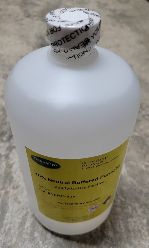 10% Neutral Buffered Formalin (32 Oz/950 mL) from TissuePro