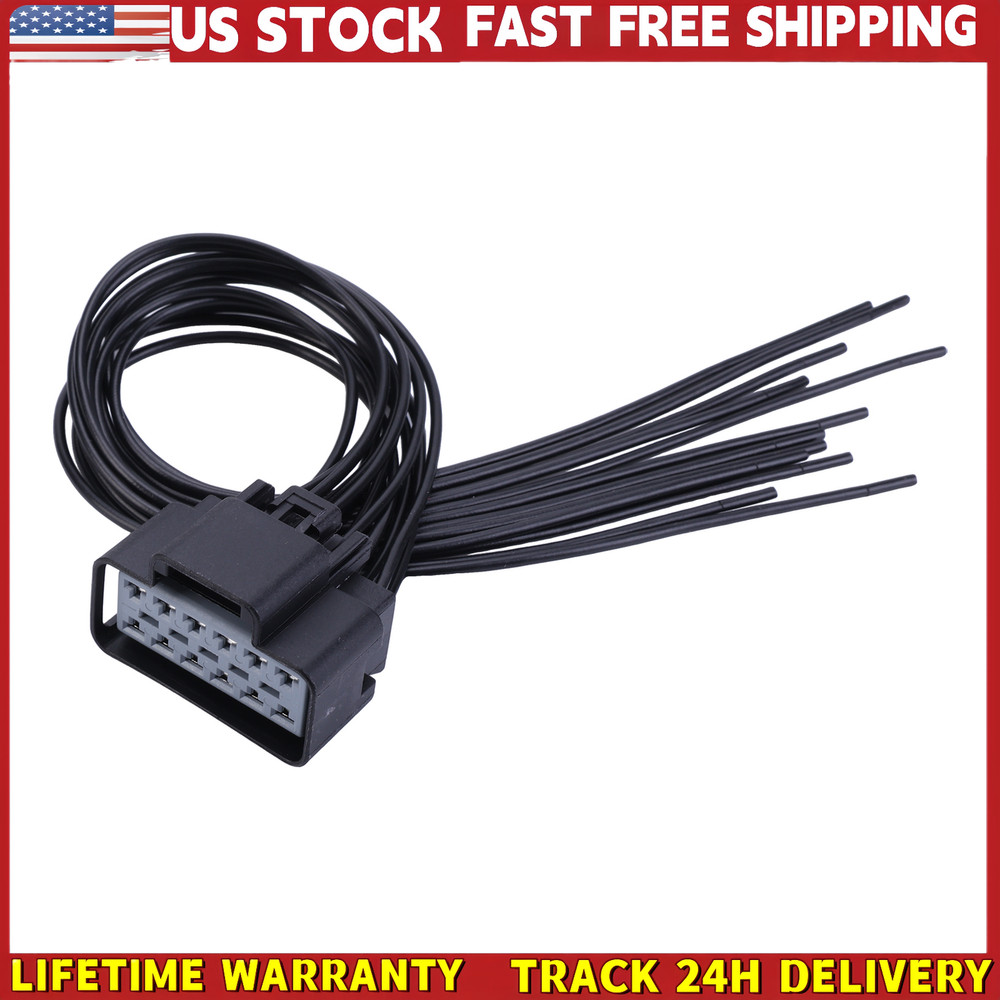 FOR WPT928 Heated Seat Module Element Connector Wire Harness 12 Leads