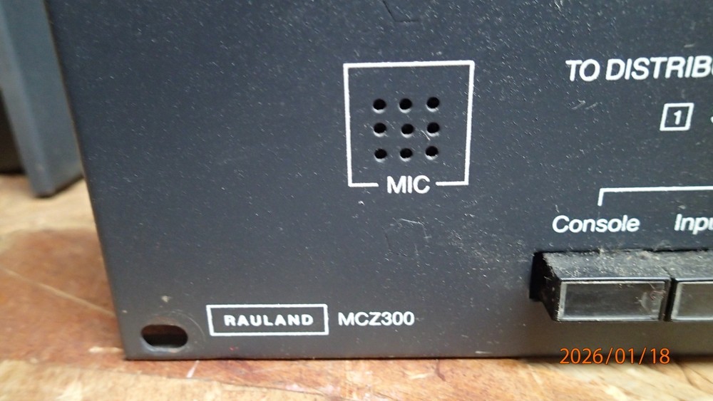 Rauland MCZ300 Intercom and Program Control Unit Pre Owned