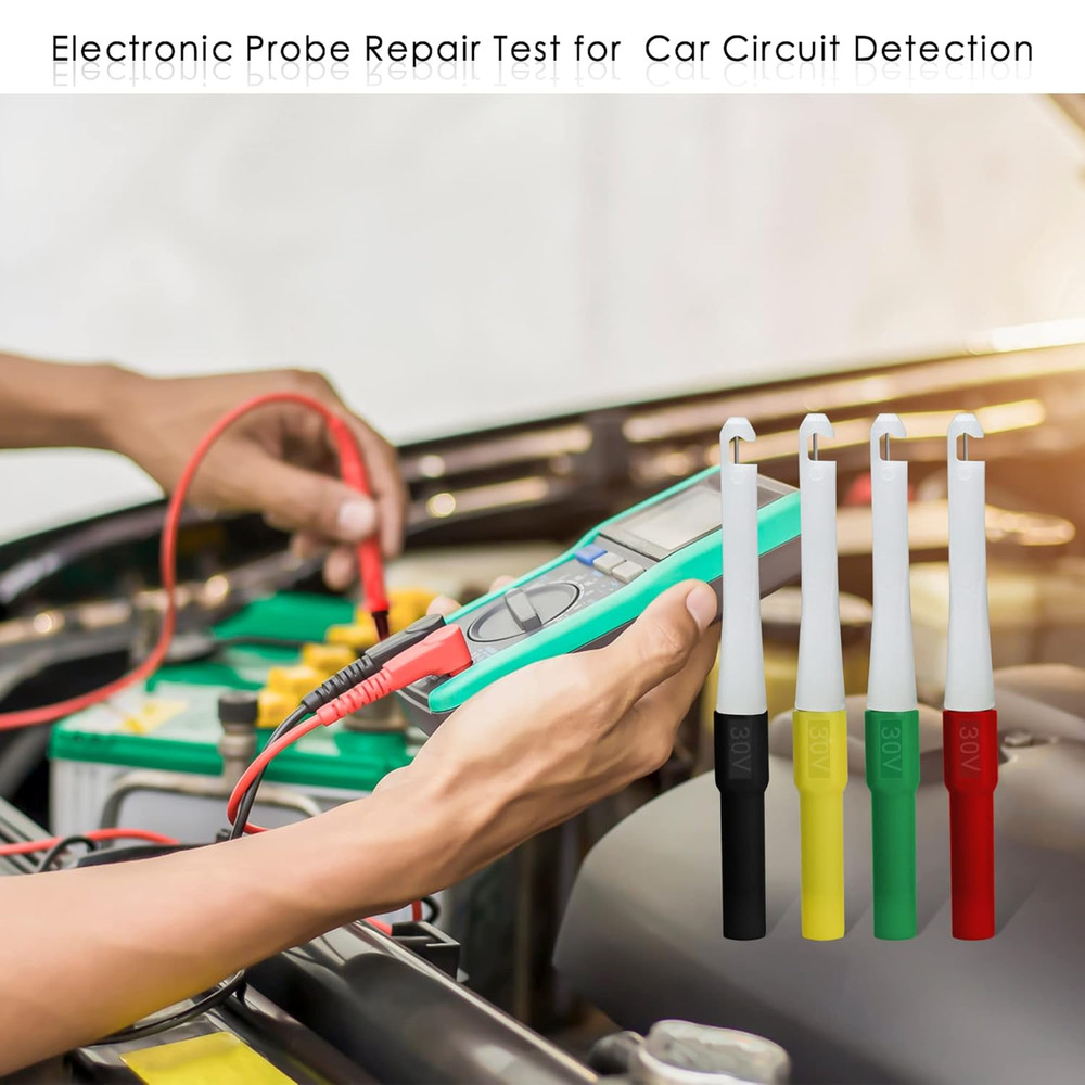 Piercing Clip Test Probe, 0.7Mm Test Probe Pins, Non-Destructive Insulation Wire