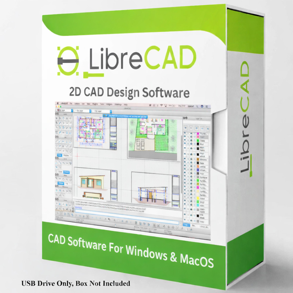 Libre Cad 2D CAD Software for Windows & MacOS
