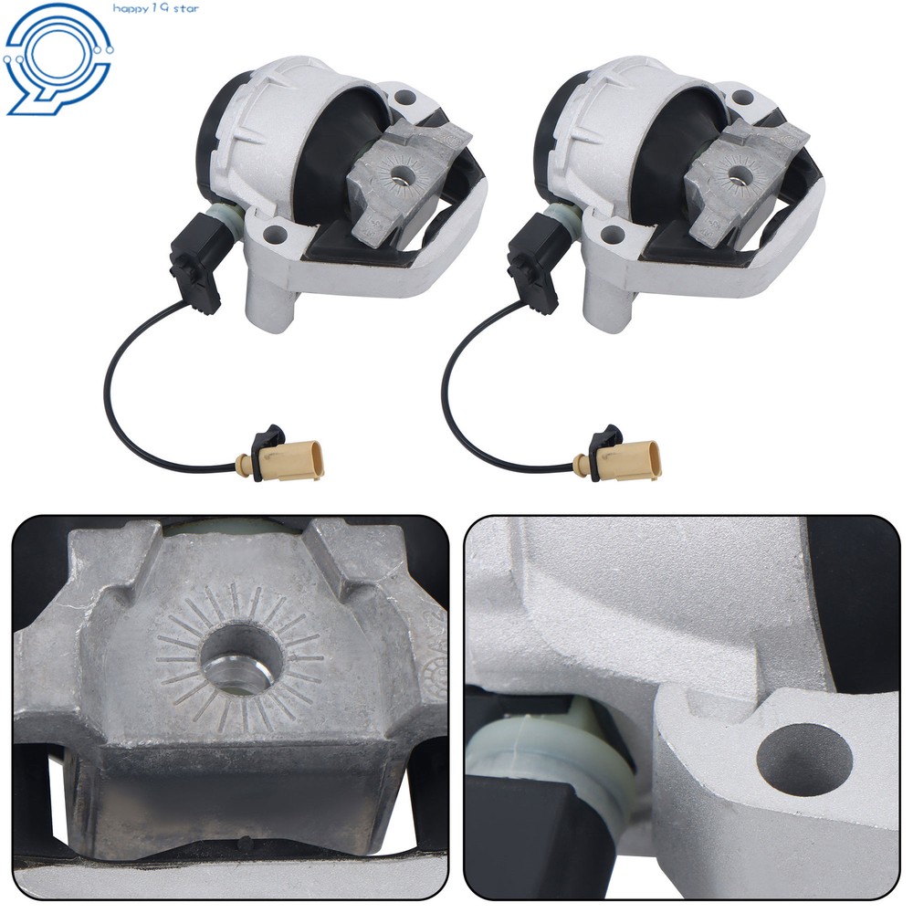 Front Left & Right Engine Mounts Mounting For Audi A6 A7 Quattro 2012-2018 3.0L