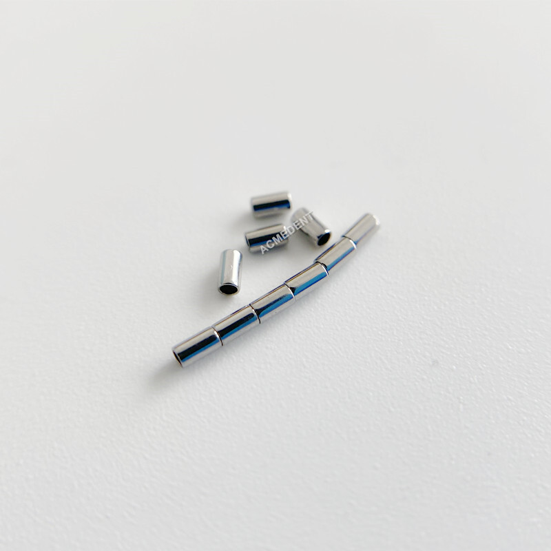 100Pcs Dental Mini Stops Crimpable Stop Hooks Archwire Stopper Closed Open Type