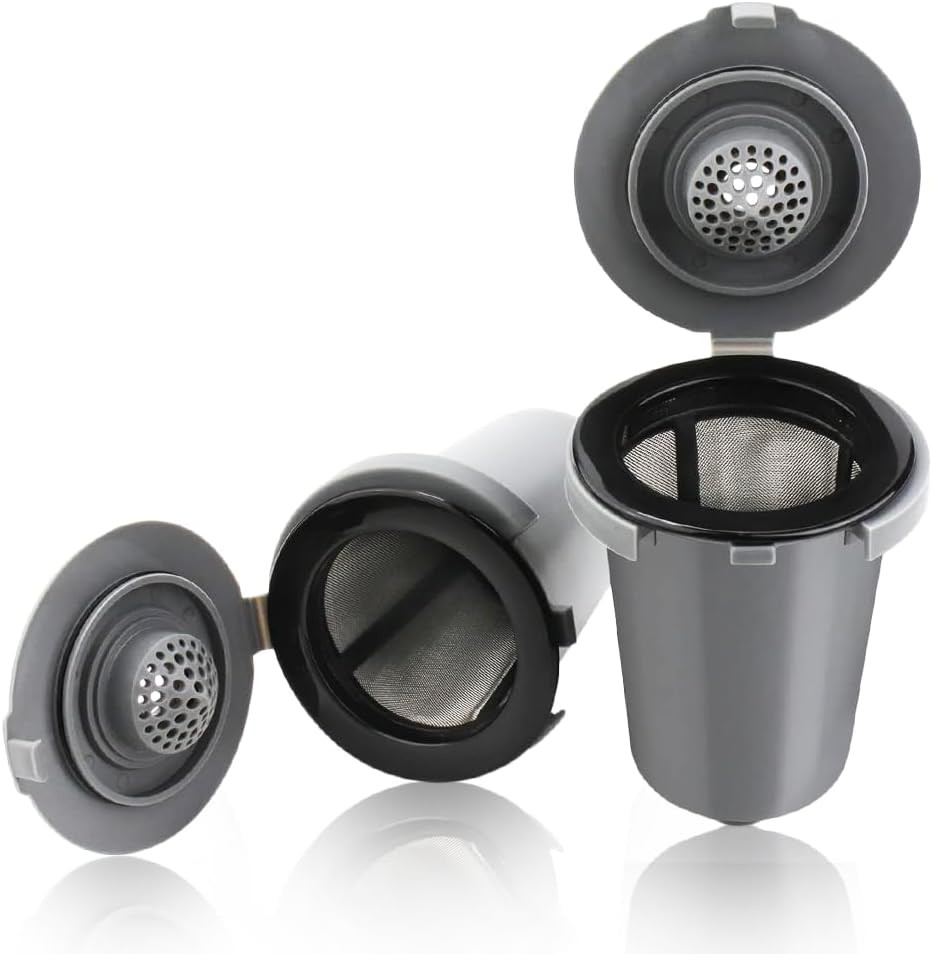 Reusable Filter Cups for Cuisinart Coffee Makers - Premium Refillable Coffee Cup
