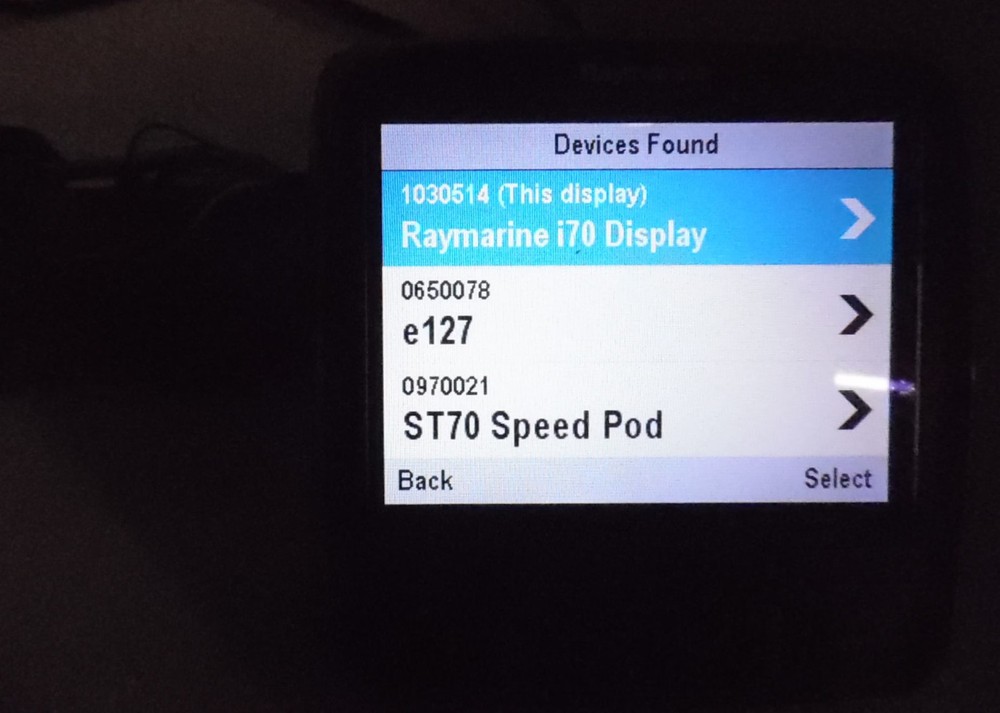 Raymarine Speed Data Transducer Pod for ST290’s - E22069 - TESTED/ WORKING!!