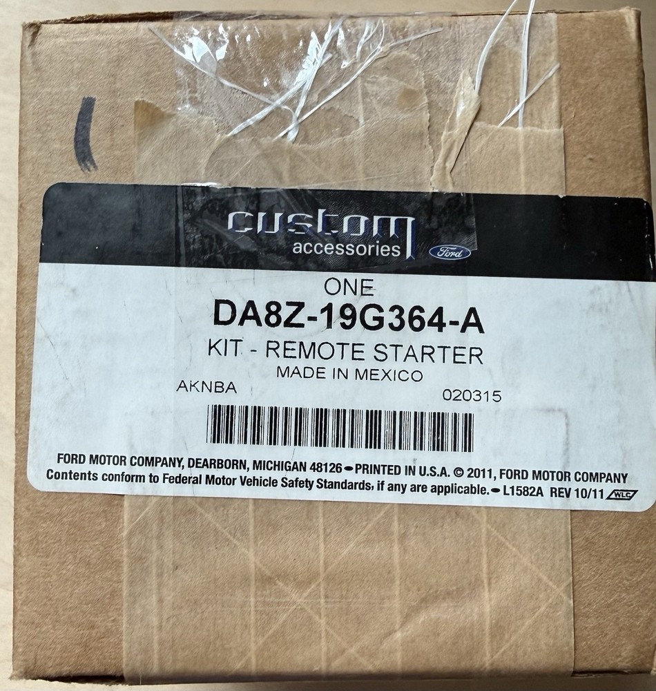 Ford Remote Starter Kit DA8Z-19G364-A