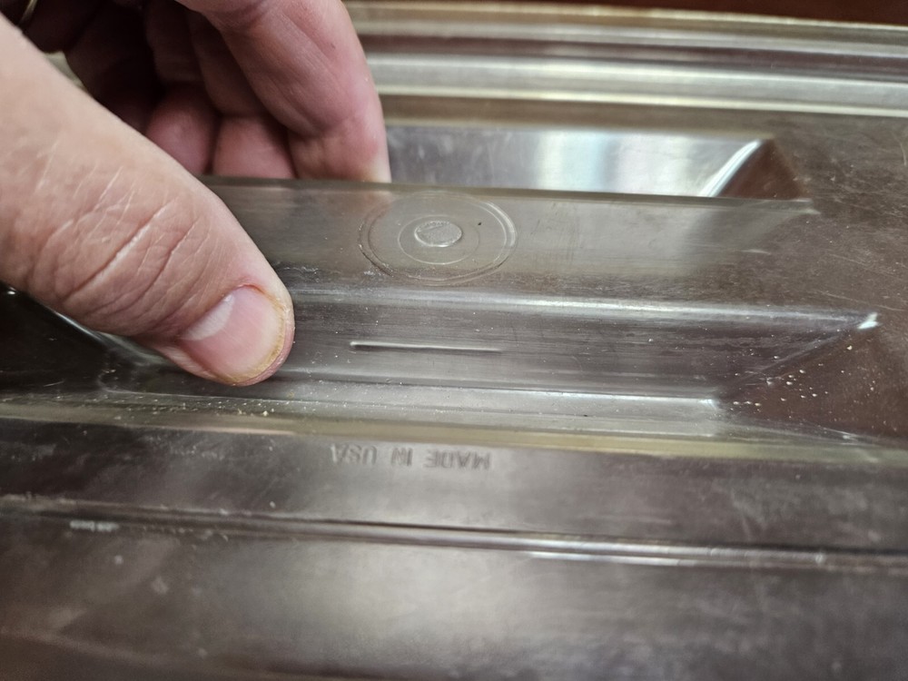 Cambro 1/3 Clear, Plastic Lid for Makeline Pan