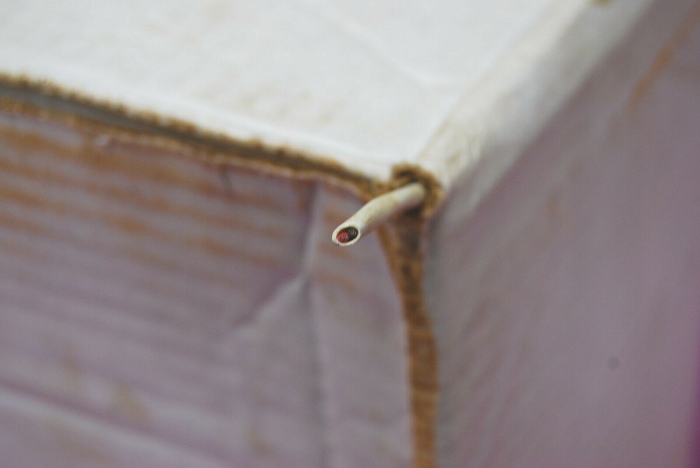 White 22/2 Stranded Security Alarm Cable 1000 ft CL2R S5108