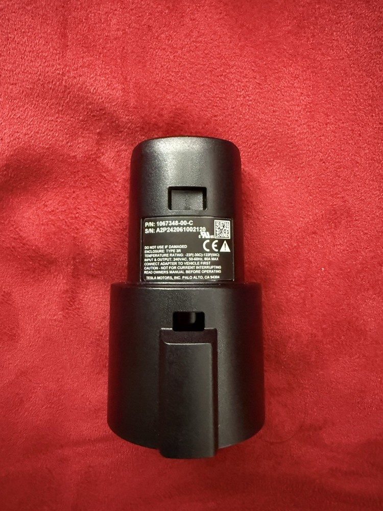 Official Tesla SAE J1772 Charging Adapter