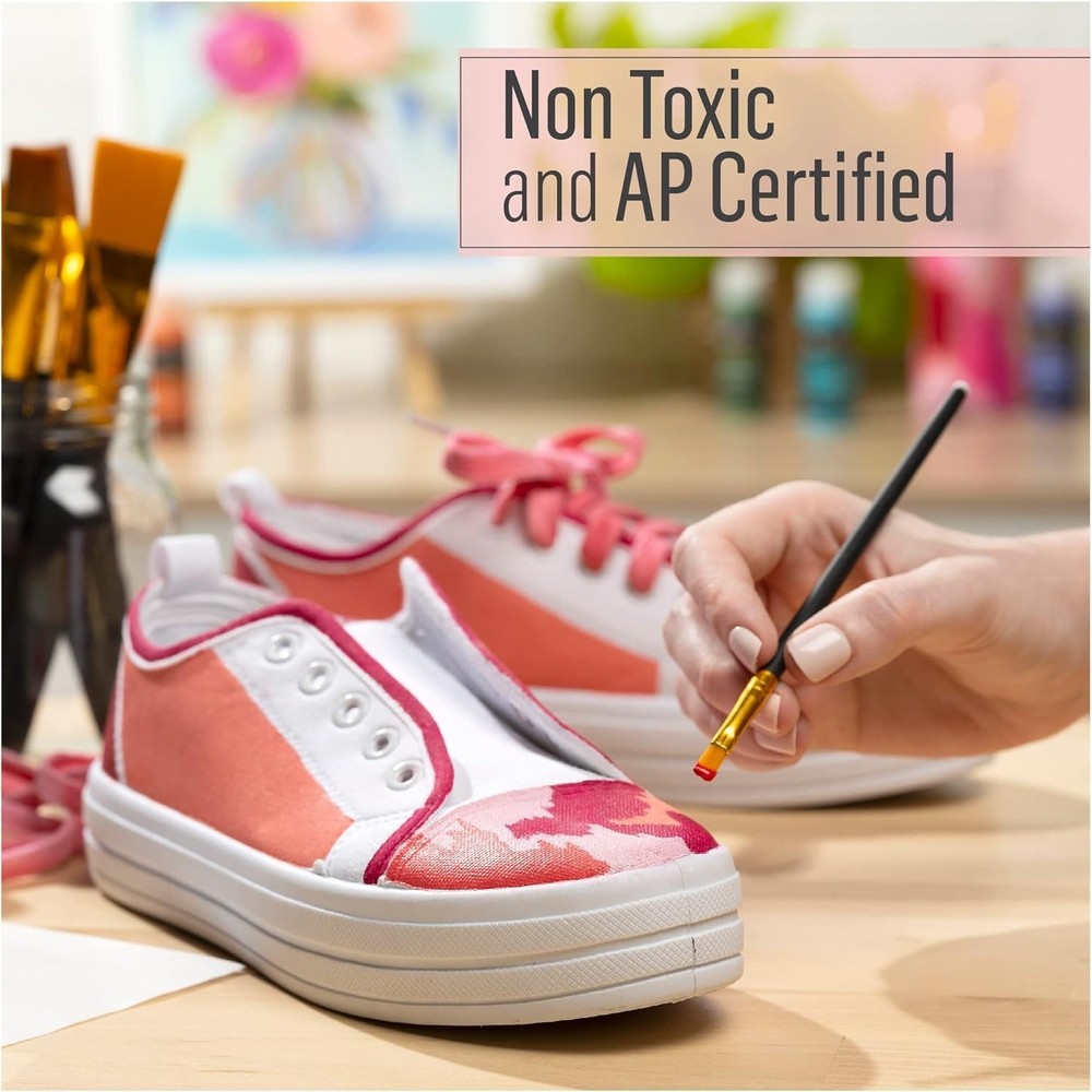 2 oz Multi-Surface Metallic Malachite Paint - Perfect for All Creative Projects