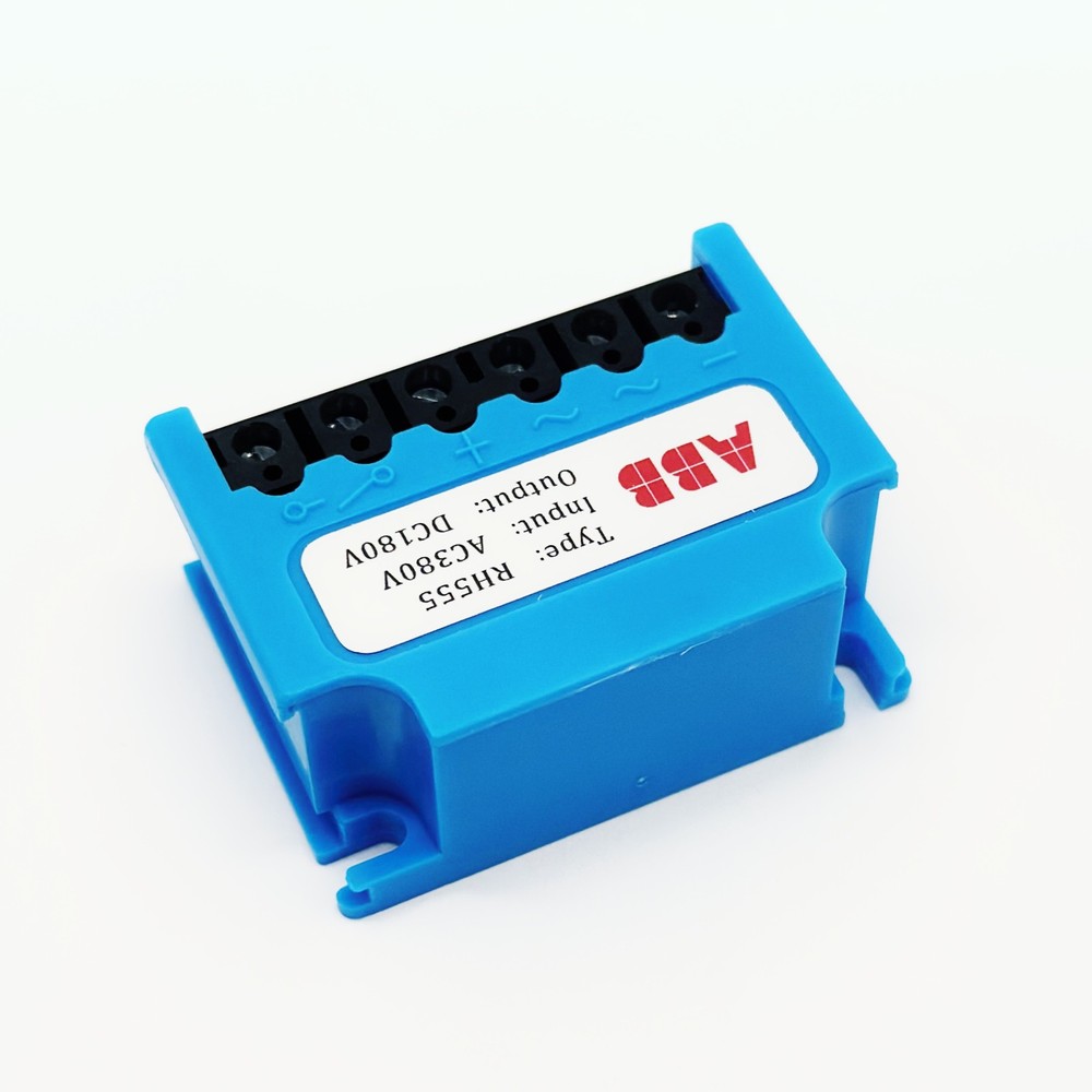 ABB RH555 half-wave rectifier module input 380VAC output 180VDC