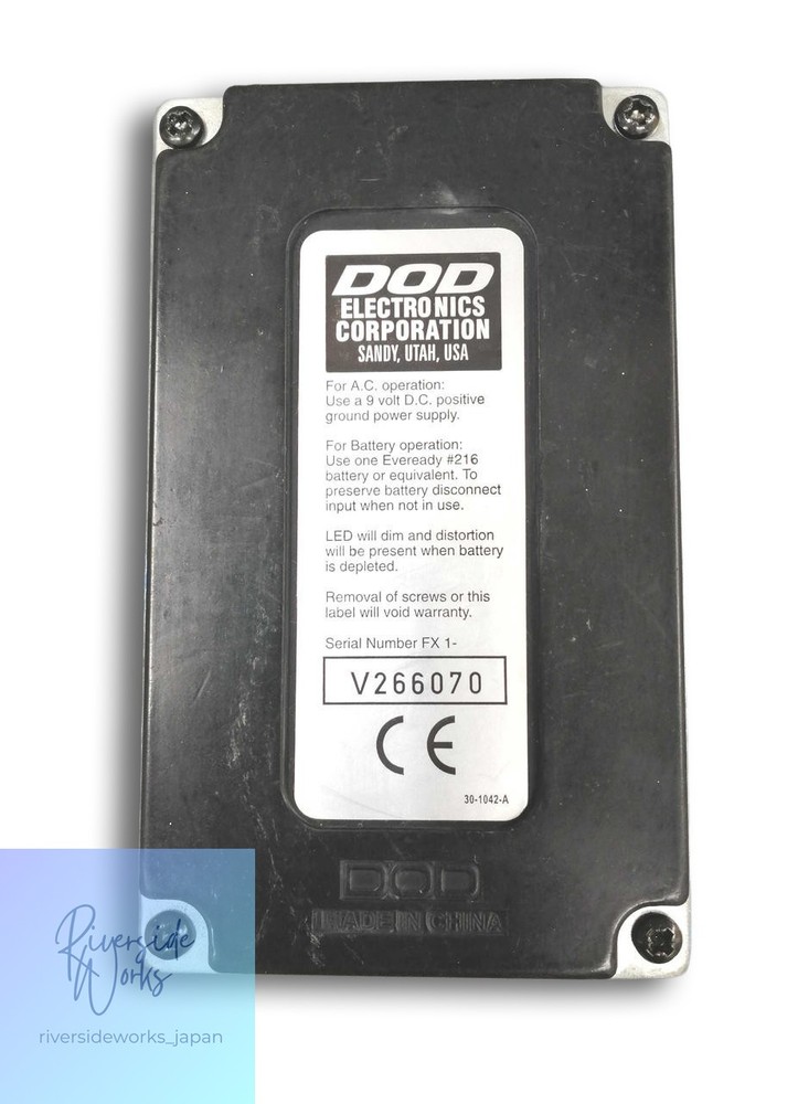 DOD Effect Pedal FX66 FLASHBACK FUZZ