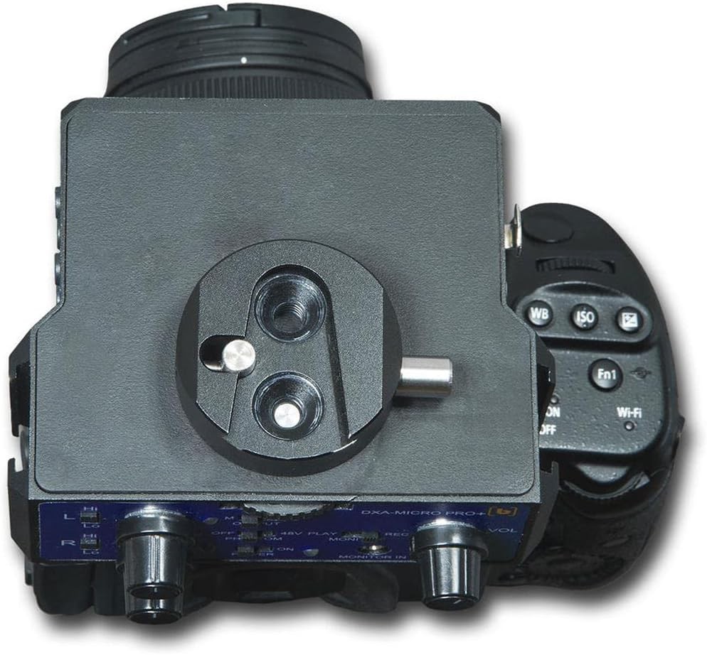 BeachTek V-CLIK Quick Release Plate for Attaching & Removing Camera Accessories