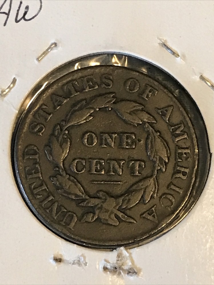 1828 Coronet Head 1C N-3 US Copper Large Cent
