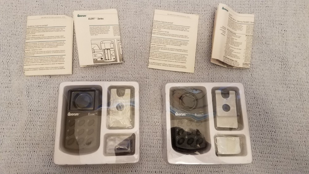 Quorum Elert Personal Security Alarm New in Box